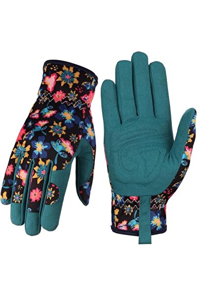 STARSTAR Women's Leather Gardening Gloves - Work gloves suitable for weeding,...
