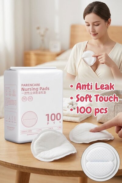 Generic 100 قطعة من وسادات التمريض غير المنسوجة التي تستخدم لمرة واحدة، مانعة...