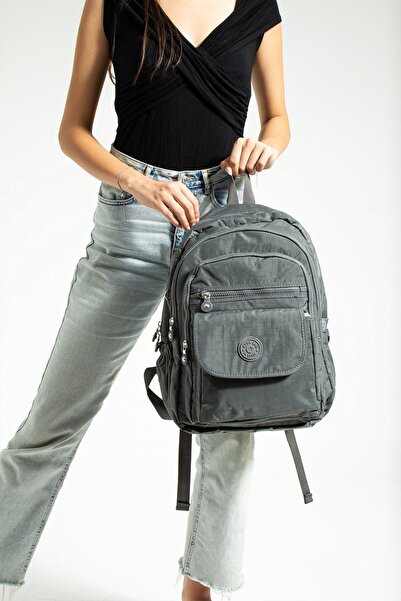 Paul Brand Rucsac unisex din velora, potrivit pentru utilizare zilnică, cu ma...