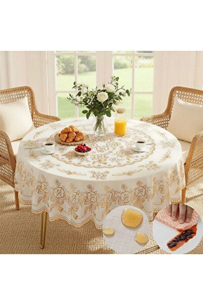 Generic Brand Waterproof, oil-proof, and heat-resistant tablecloth—easy-care ...