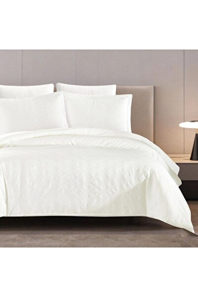 Pazar Home Bedding مفرش بازار هوم كاسي جاكار نفرين 6 قطع بحشوة مخيطو 260*240سم