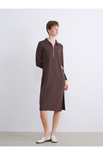 LC Waikiki Collared Neck Dress