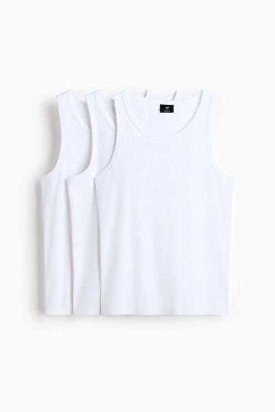 H&M Slim Fit Ribbed vest top