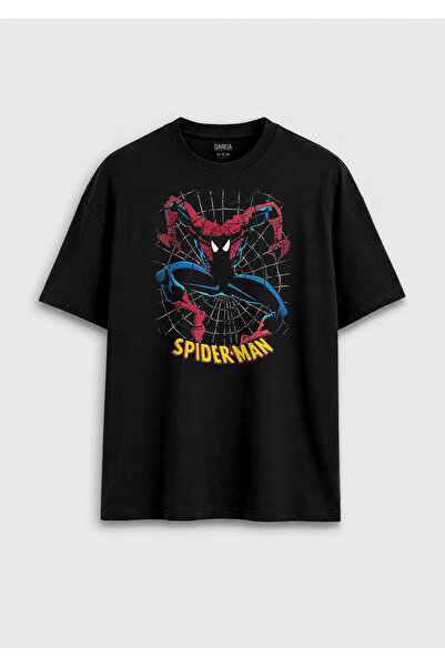 Darkia Spider Spider-Man Special Design Printed Unisex Black T-Shirt