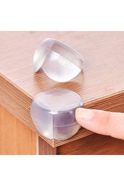 BAMI NETWORK Aparatoare colturi masa plastic transparent copii 25x35mm