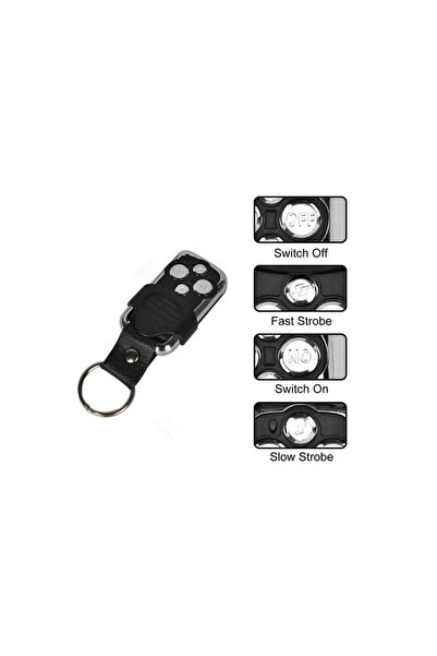 DAsiNU Sistem Telecomanda si Cablaj pentru Proiectoare Led cu Relee si Sigurante 12v HH-FL4K