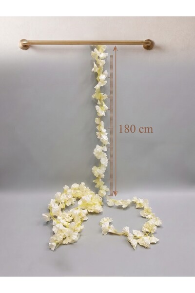 Generic Brand 180cm Long Hanging Flowers and Leaves Waterfall Luxury Wall and...