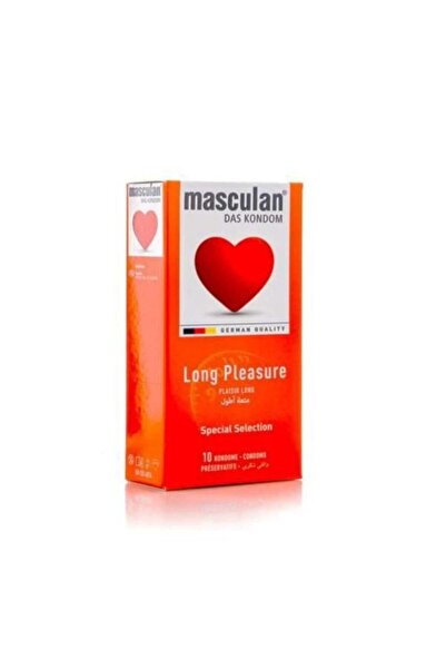 Masculan واقيات ذكرية للاستمتاع الأطول (10 قطع)