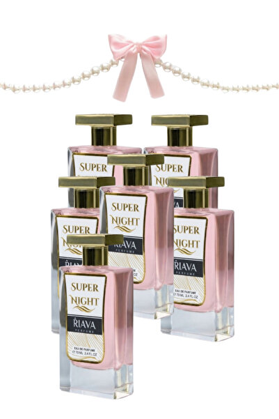 RIAVA PERFUME 6 قطع عطر سوبر نايت 70 مل