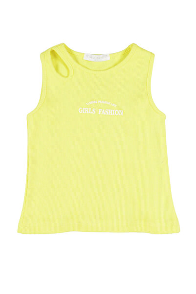 Evita Μπλούζα "Tank top" κίτρινη