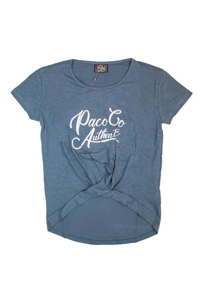 Paco & Co Μπλούζα "Authentic" πετρόλ
