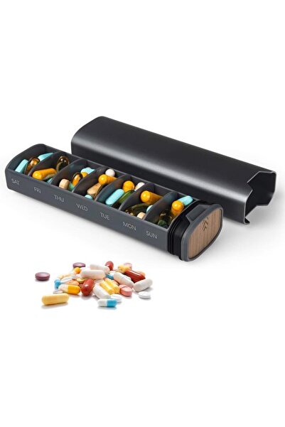STARSTAR 7-Day Pillbox - A convenient pillbox for storing vitamins, supplemen...