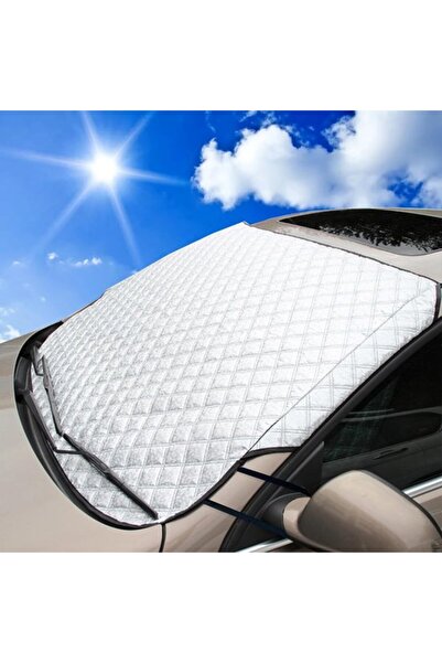 STARSTAR 4-Layer Winter Car Windshield Protector, Foldable Cover against Fros...