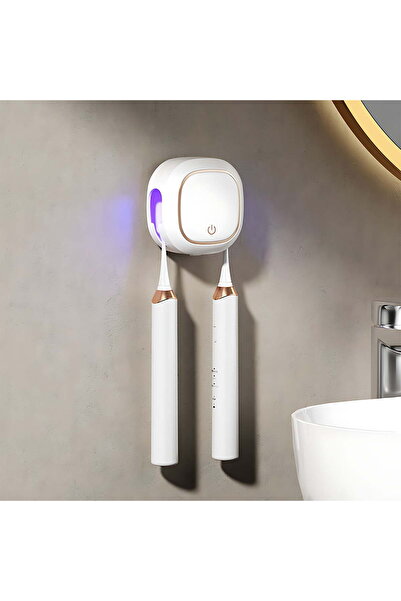STARSTAR Smart wall-mounted toothbrush holder, no drilling required for insta...