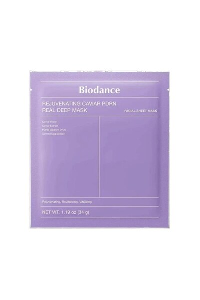 Biodance Αναζωογονητική Μάσκα Βαθιάς Δράσης με Χαβιάρι και PDRN (34γρ.)