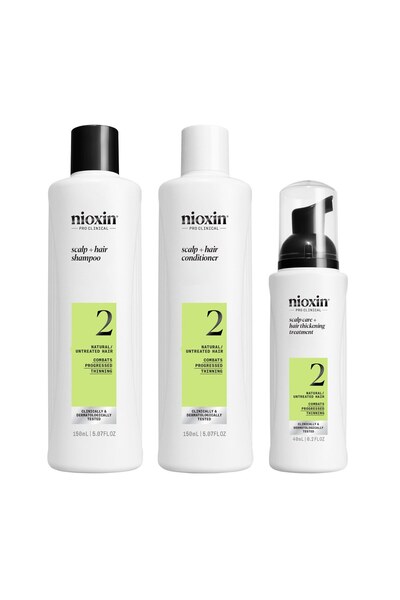 Nioxin Pro Clinical Σύστημα για το Τριχωτό της Κεφαλής Δοκιμαστικό Κιτ 2 (Σαμ...