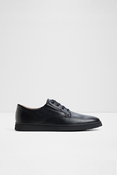 Aldo DOUGIE - Erkek Suni Deri Siyah/siyah Slip-On Sneaker