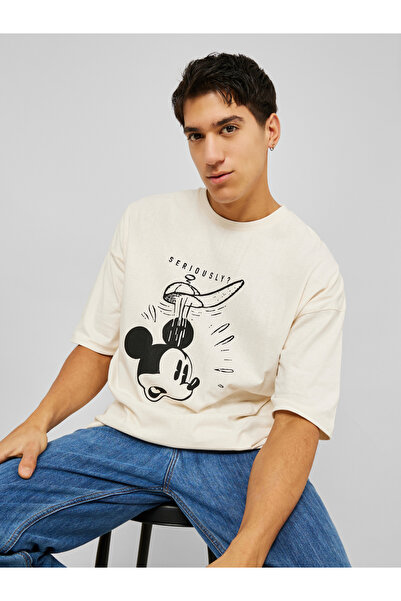 URBAN HAUL By Styli Disney Mickey Print Oversized T-shirt