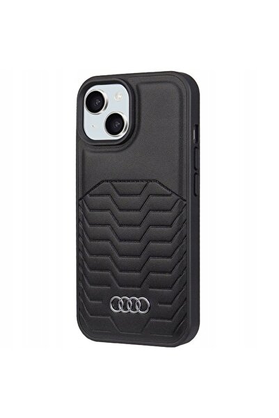 Audi Husă din piele sintetică MagSafe pentru iPhone 15 Plus / 14 Plus 6.7 " n...