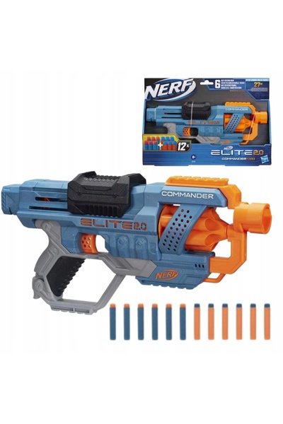 Nerf PISTOLET ELITE COMMANDER Țintă electronică săgeți suplimentare