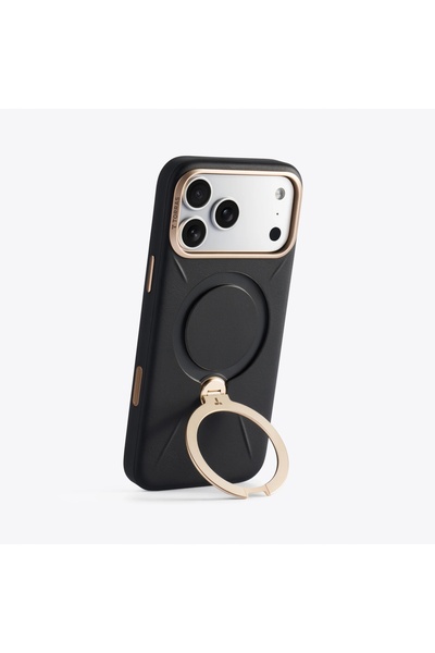 NO BRAND Husă pentru iPhone 17 Pro Max Torras Ostand Q3 VegSkin cu MagSafe, d...
