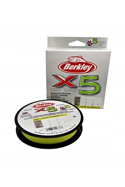 BERKLEY Fir împletit X5 6,8kg 0,14mm 150m Galben Fluorescent