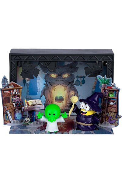 Moose Toys Minions & Monsters Illumination's: Wizard's Lair Sound Stage Playset