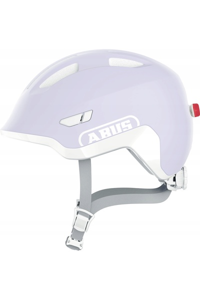 Abus Cască bicicletă copii Smiley 3.0 Ace LED lavandă pură M (50-55 cm)