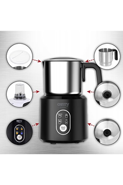 CAMRY Încălzitor de lapte și cafea, 4 moduri, 1000W