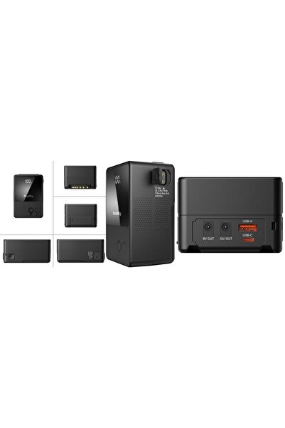 SmallRig 3580 VB99 Mini - acumulator V-Mount, 99Wh, D-Tap, USB-A, USB-C