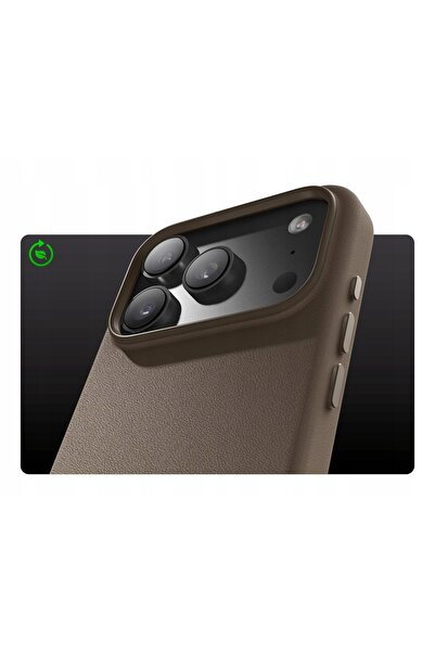 NO BRAND Husă din piele cu MagSafe Elago iPhone 17 Pro Max Taupe