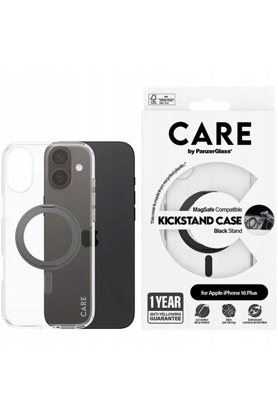 CARE by PanzerGlass® Husă pentru iPhone 16 Plus, CARE de la PanzerGlass cu su...