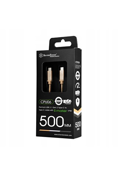 SilverStone SST-CPU06G-500 OBUSTRONNY CABLU USB
