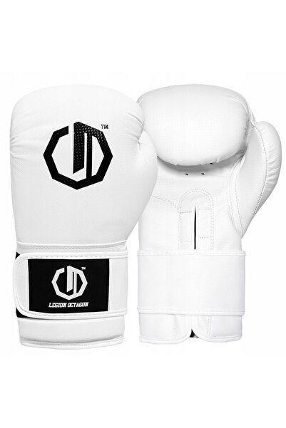 Octagon Mănuși de box Legion Kevlar Albe 8 OZ