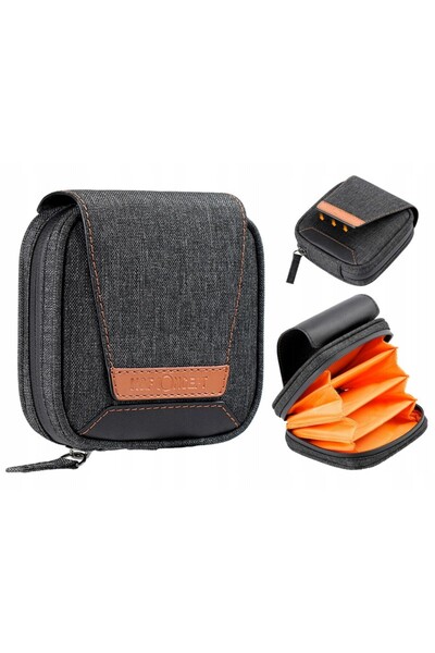 K&F CONCEPT Husă pentru 4 FILTRE de până la 95mm Impermeabilă PREMIUM