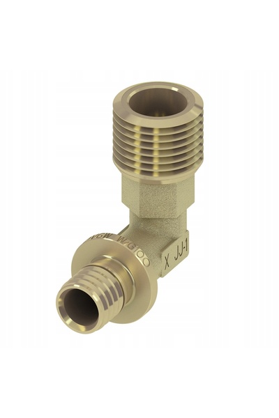 TECE KOLANO KOLANKO CONECTOR ALAMĂ 90 °   FI 25X1 " GZ DN25 SOLIDNA STRONG - ...