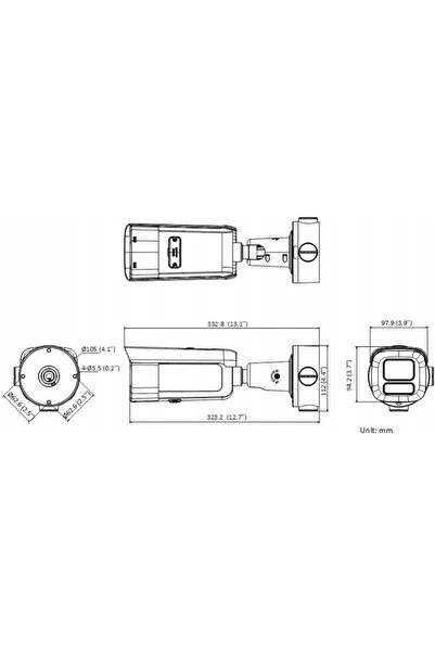 Hikvision WANDALOODPORNA CAMERĂ IP DS-2CD2643G2-LIZS2U(2.8-12MM) MOTOZOOM