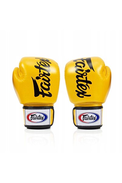 Fairtex Mănuși de box Deluxe Tight-Fit aurii 10 oz