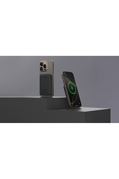 NO BRAND Powerbank AUKEY MagFusion PB-MS03 de 5000 mAh, USB-C, MagSafe, 20 W,...