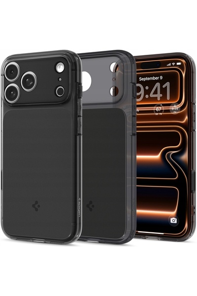 Spigen Husă pentru iPhone 17 Pro, Ultra Hibridă MagSafe ACTIVE BUTTON + STICLĂ