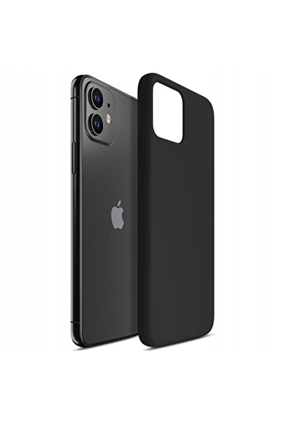 3MK Husă de silicon iPhone 11 6,1 " neagră
