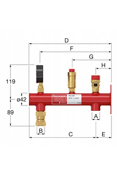 NO BRAND GRUP DE SECURITATE FLEXCONSOLE PLUS CONSOLE CONNECTS 3/4 " 3 BARE FL...