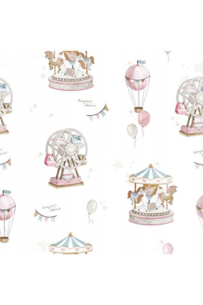 NO BRAND Bonjour Cherie foaie de bambus pentru gondolă 75X35 Lunapark