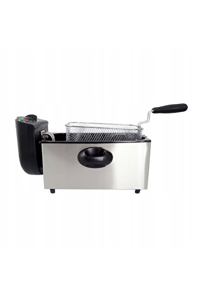 ESPERANZA Friteuză mare tradițională cu ulei, 3L, 2000W, cu capac