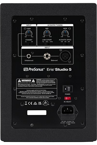 PRESONUS Eris Studio 5 Monitor de studio activ de 5 inch 80W
