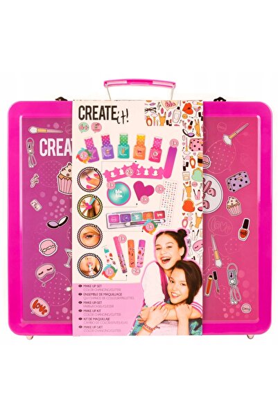 NO BRAND Set Studio de Machiaj CREATE IT MEGA CUTIE cu cosmetice pentru copii...