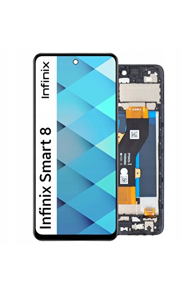 NO BRAND Display pentru Infinix Smart 8 Ecran LCD cu ramă X6525
