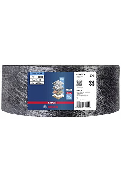 Bosch Expert Rolka material nețesut pentru șlefuire manuală 115mm x 10m Ultra...