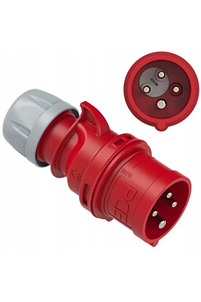 NO BRAND PCE SHARK ȘTECHER PORTABIL CU INVERTOR DE FAZĂ 32A 4P 400V IP44 7024-6