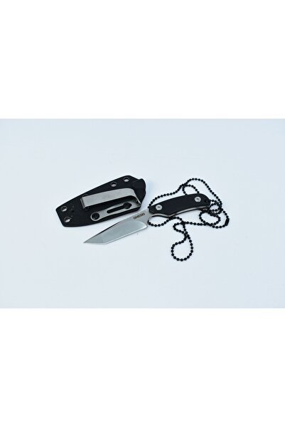 NO BRAND Cuțit EDC cu lamă fixă D2 și mâner G10 - Cuțit tactic mic, robust, c...